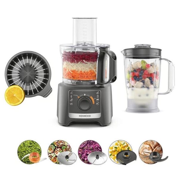 Kenwood Food Processor - Electric Slicer Grater Shredder with Smoothie Blender - Citrus Juicer