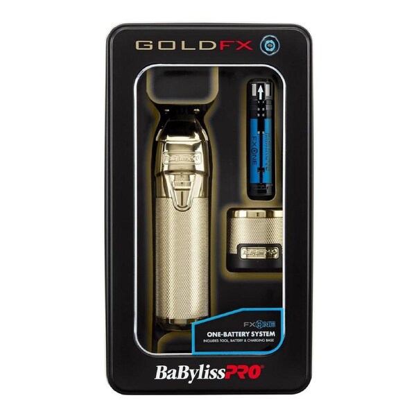 BaBylissPRO FXONE Professional Cordless Outlining Trimmers for Men with Interchangeable Battery FX799G