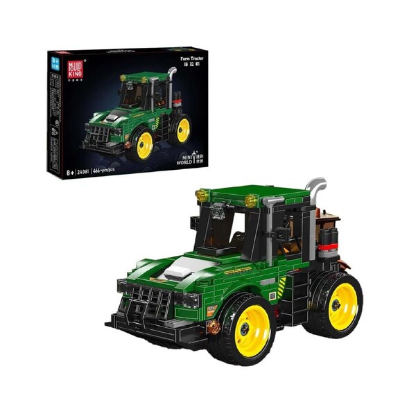 Mould King 24061 Farm Tractor Building Set - 466 Pcs