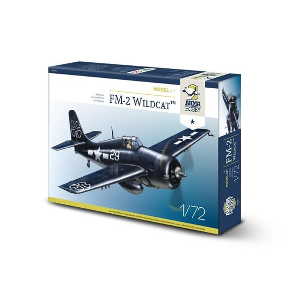 Arma Hobby 1/72 FM-2 Wildcat Plastic Model Kit [70033]