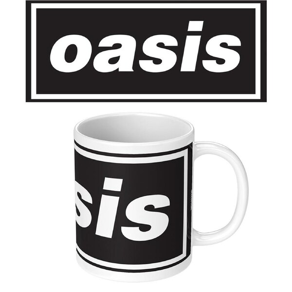 Oasis Logo Ceramic Coffee Mug Cup Kitchen Drinkware