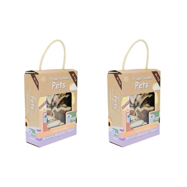 2x 30pc Koala Dream Fridge Friends Pets Wooden Magnets/Toy 2y+