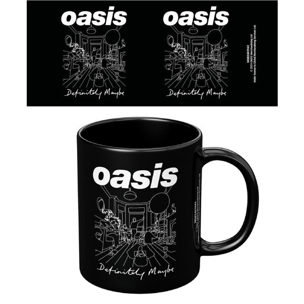 Oasis Definitely Maybe Ceramic Coffee Mug Cup Kitchen Drinkware