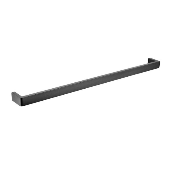 ACA 800mm Gunmetal Grey Single Towel Rail