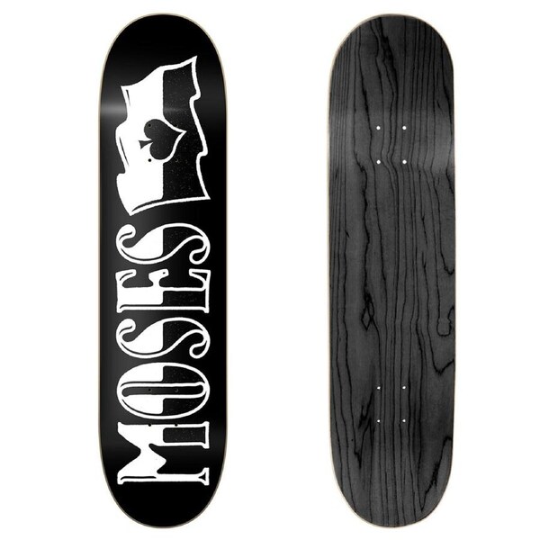 Kfd Pro Adventure Skateboard Decks Moses Adams Flag Black/White Deck Width 8in