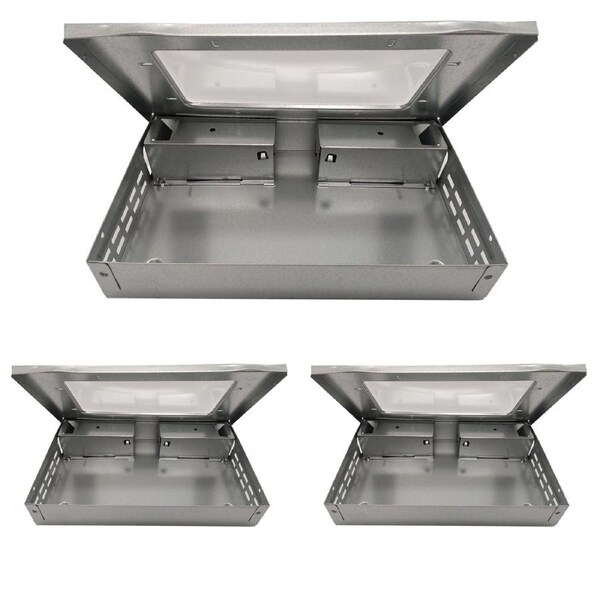 Humane Rodent Catcher Reusable Pest Control Box Enclosed Design for Home Use