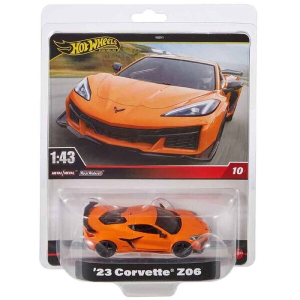 Hot Wheels Premium 2023 Corvette Z06 1:43 Scale Diecast Vehicle