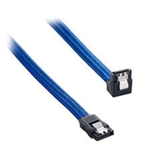 CableMod ModFlex Right Angle SATA 3 Cable 60cm Blue