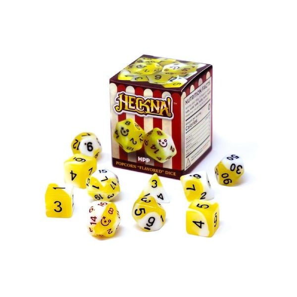 Heckna - Popcorn Flavored Dice