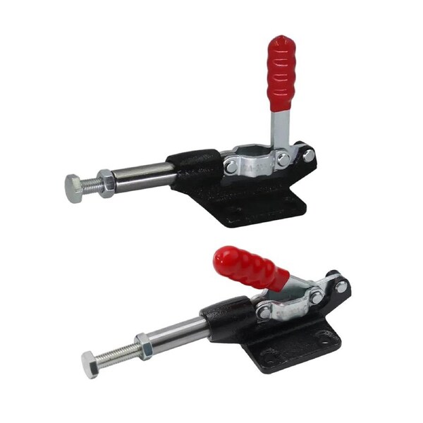 Quick Release Welding Clamp Set 2PCS Push Pull Fixture Clamping Tool Workshop