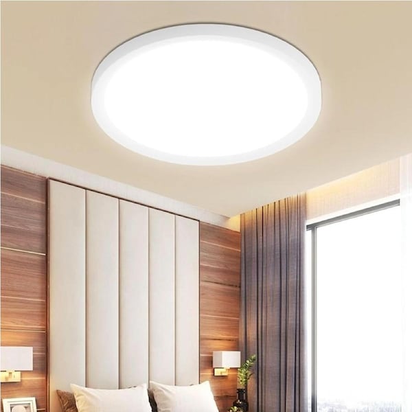 BAMDECOR Ultra-thin 25W Smart White Round Dimmable Tri-CCT Oyster Light SAA/RCM