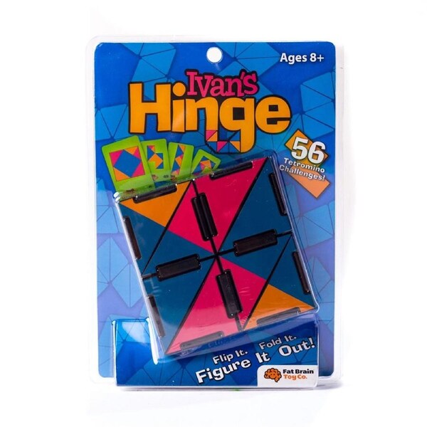 Fat Brain Ivan's Hinge Puzzle Educational Toy Children/Kids 8y+ w/56 Challenge