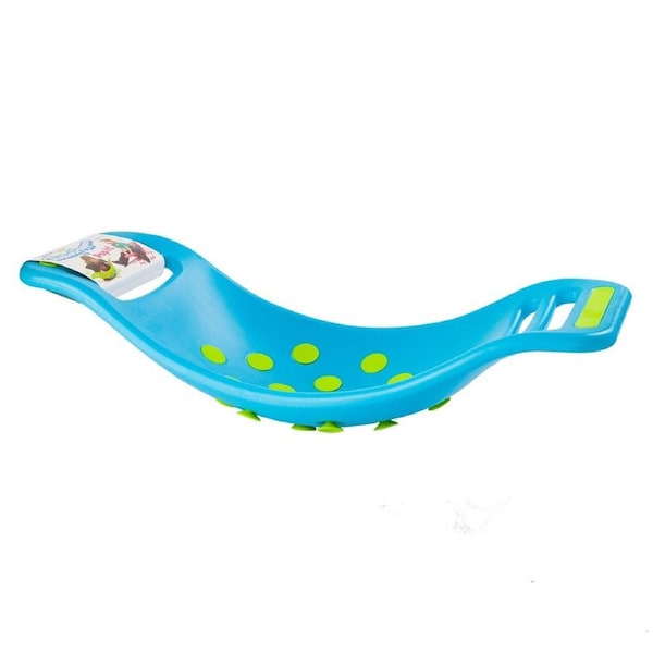 Fat Brain Toy Co. 71cm Teeter Popper Kids Balance Toy/Rocking Seat 3y+ Blue