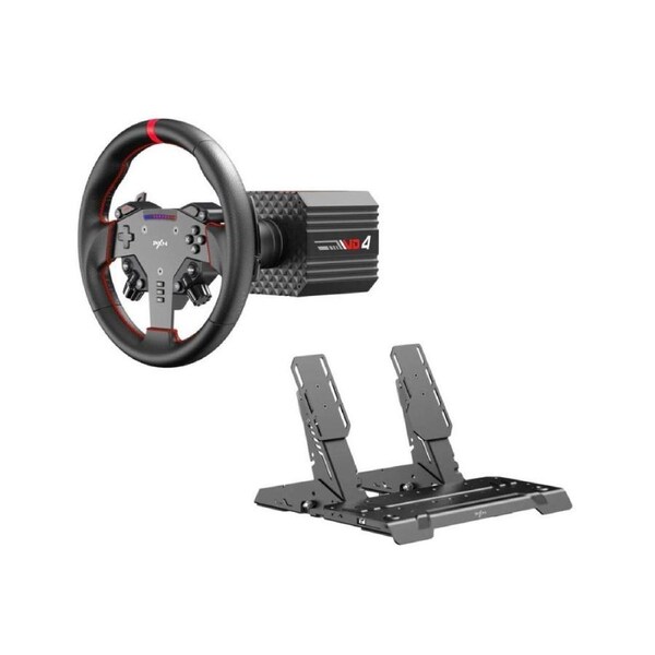 PXN VD4 Direct Drive Racing Wheel with 4Nm Torque and Pedals for PC