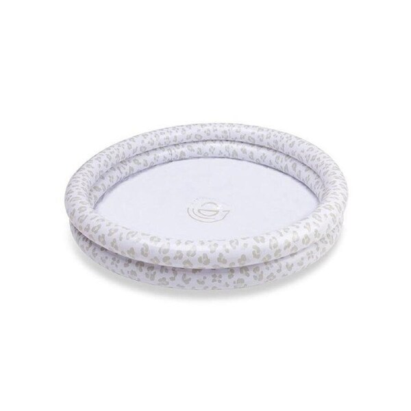 Swim Essentials Children's Inflatable Swimming Pool 100cm White Leopard 12m+