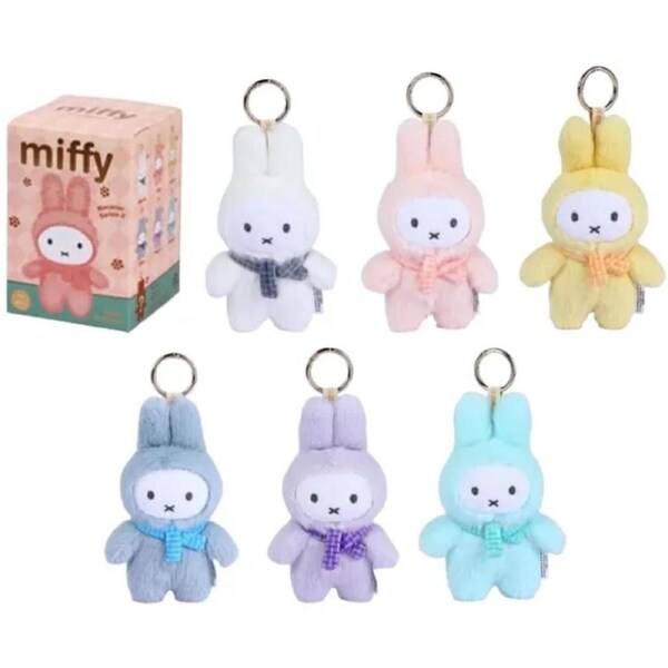 Miffy Blind Box - Miffy x VIPO Macaron Series 2 Standing Plush Keyring