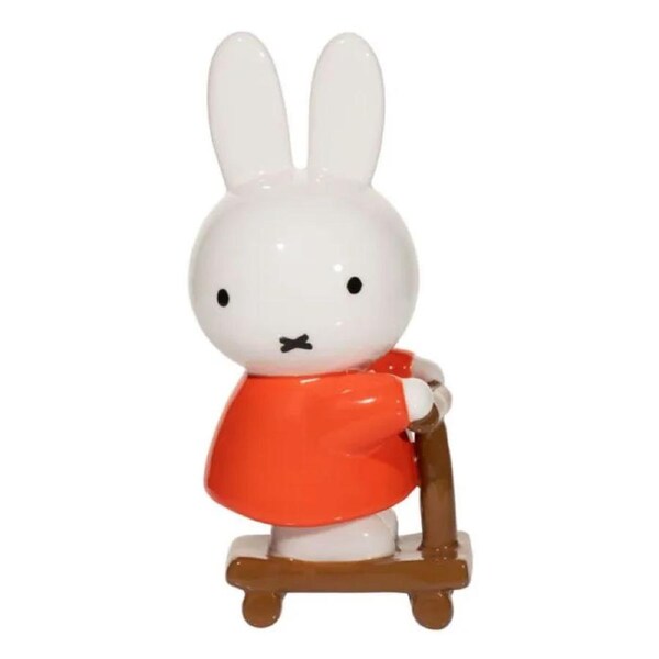 Miffy Figurine - Riding Scooter