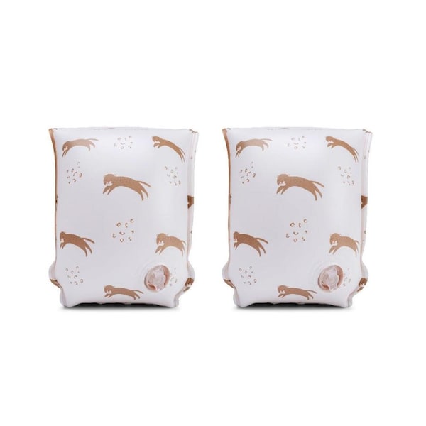 2pc Swim Essentials Baby/Infant Inflatable Arm Bands Roamer White 0+