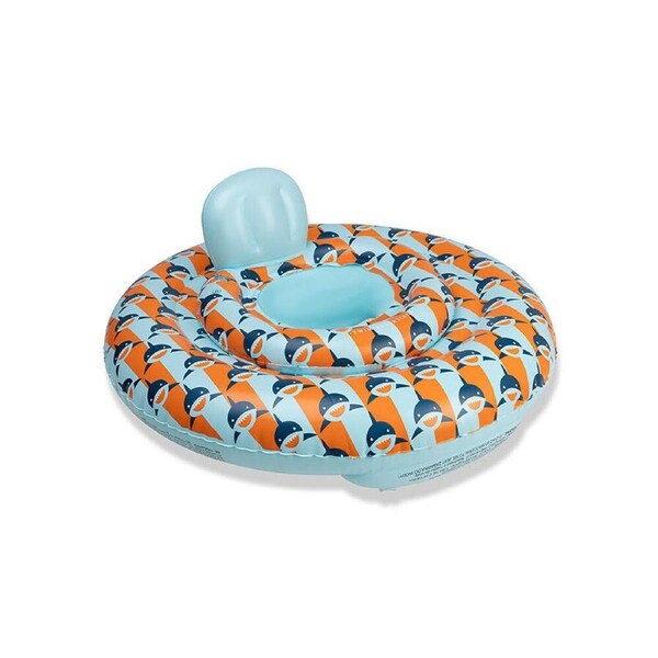 Swim Essentials Baby Inflatable Ride On Pool Swimseat Tropic Shark 0-1y
