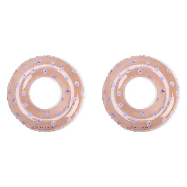 2PK Swim Essentials Kids Inflatable Swimming Ring Floater Blackberry 55cm 3y+