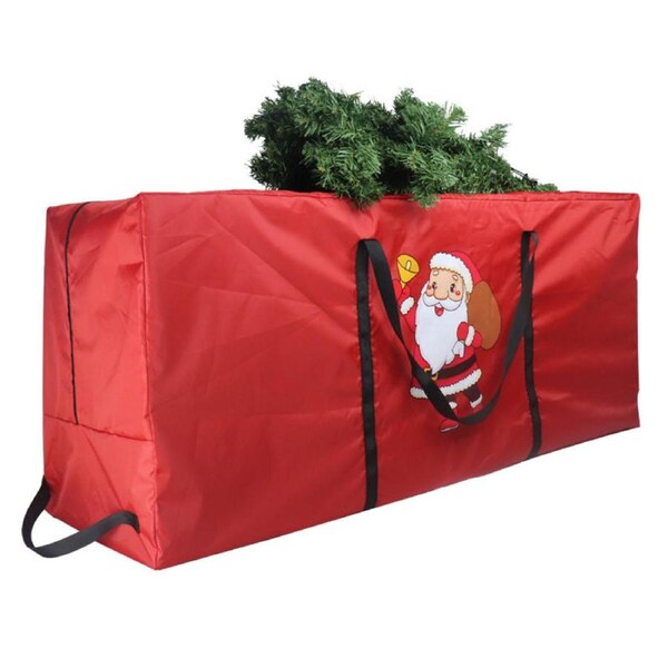 Catzon Christmas Storage Bag Waterproof Multipurpose Bag for Holiday Storage-SantaClaus2Red