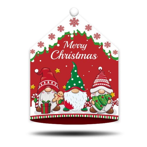 Catzon Christmas Chair Covers Dining Chair Slipcovers for Xmas Kitchen Home Decoration-05