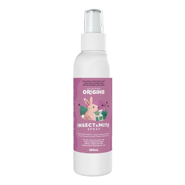 Small Animal Insect & Mite Spray 250ml - Vetafarm Origins