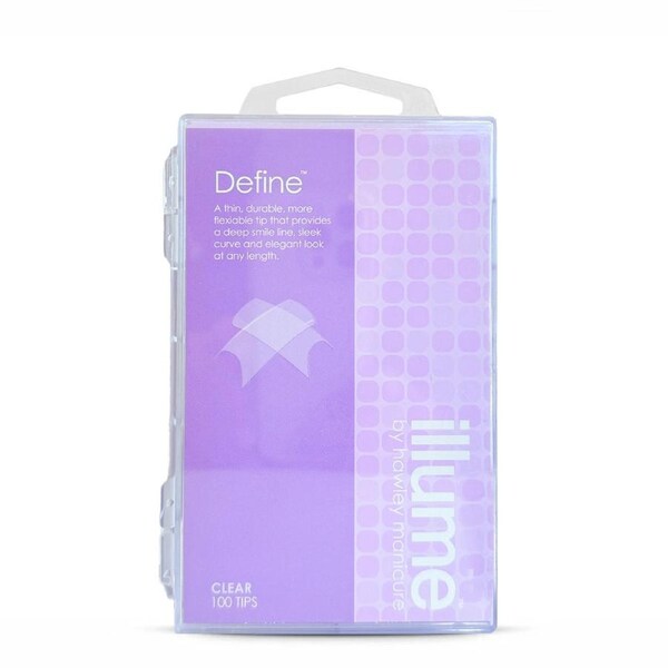 Hawley Manicure Illume Clear 100 Tips