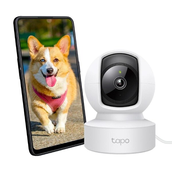TP-Link Tapo Pan/Tilt AI Smart Home Security Camera (2K 3MP) - Tapo C212