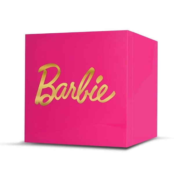 Barbie Hot Pink Mini Fridge Thermoelectric Cooler 6.7L