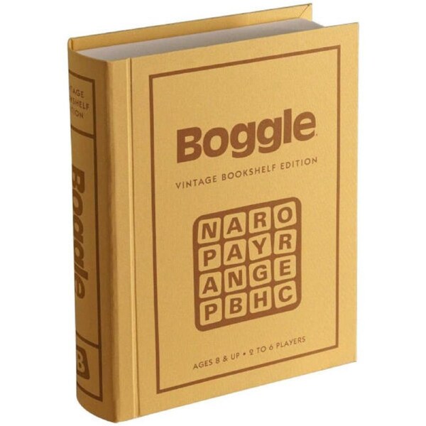 Boggle Vintage Bookshelf Edition