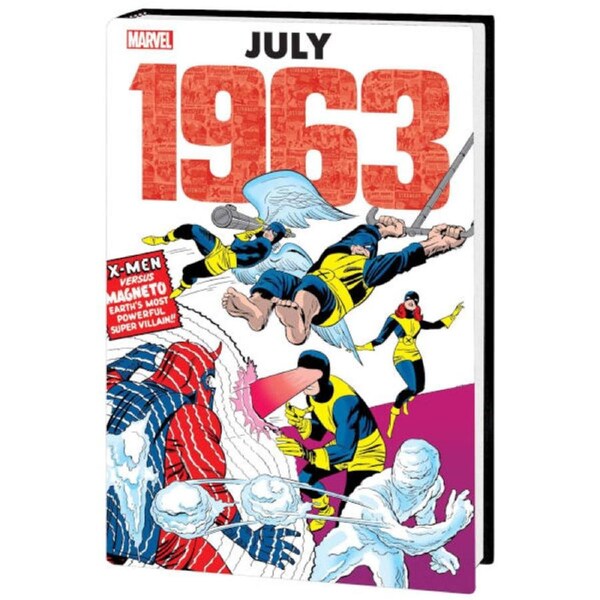 Marvel July 1963 Omnibus HC Kirby X-Men CVR DM VAR