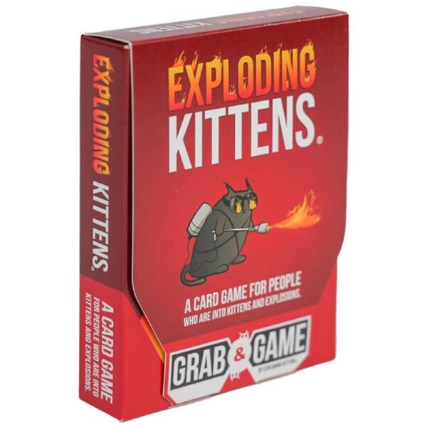 Exploding Kittens Card Game Grab & Game Edition