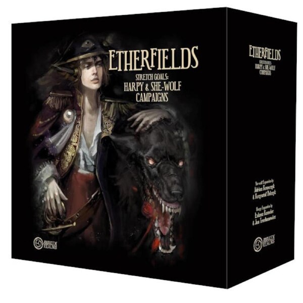 Etherfields Stretch Goals Harpy & She Wolf Campaign Expansion