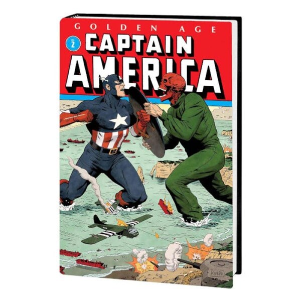 Golden Age Captain America Omnibus Vol 2 Rivera Cover