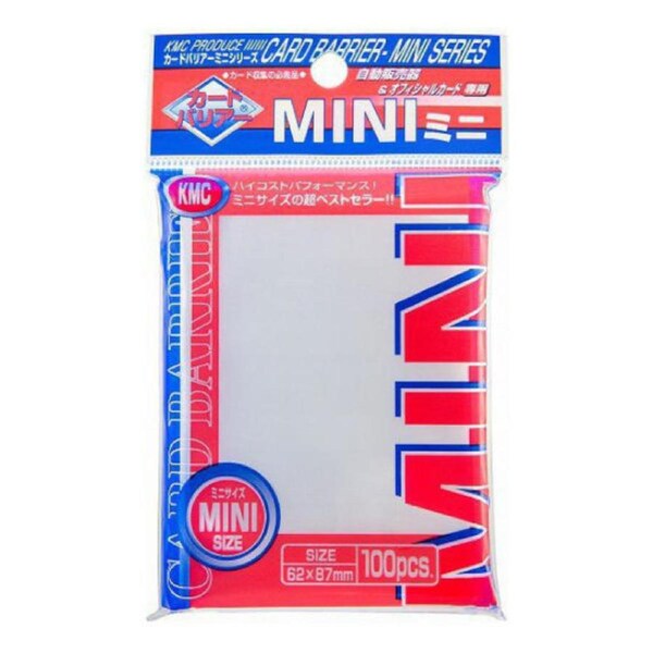 KMC Mini Series Sleeves 62x87mm (100pcs)