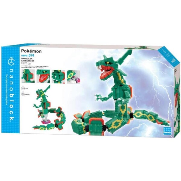 Nanoblock Pokemon Extreme DX Rayquaza