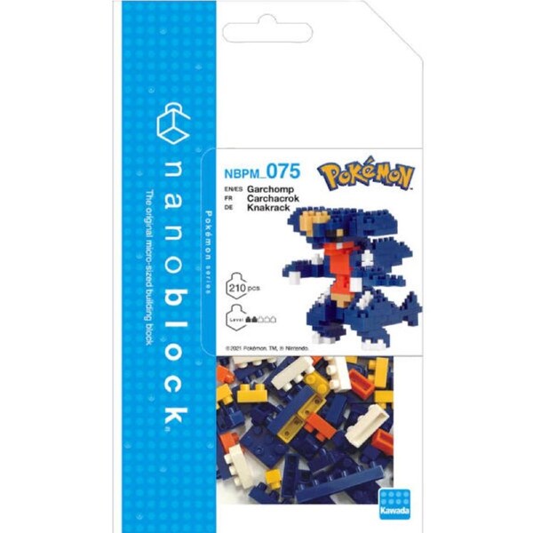 Nanoblock Pokemon Garchomp