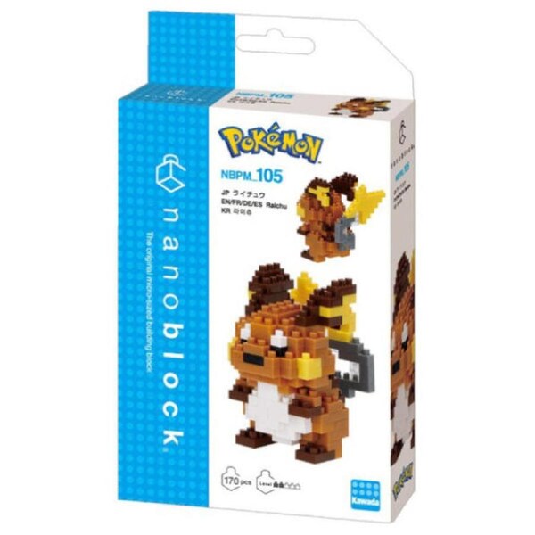 Nanoblock Pokemon Raichu