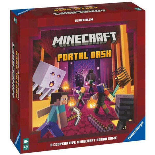 Minecraft Portal Dash Board Game