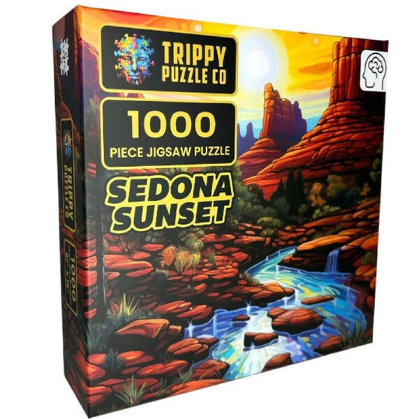 Sedonda Sunset (Trippy Puzzle Co 1000pcs)