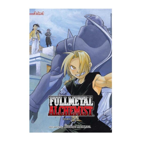 Fullmetal Alchemist 3-in-1 Edition Vol. 3 – Includes Vols. 7, 8 & 9 – Hiromu Arakawa Paperback Manga