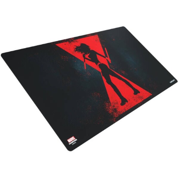 Gamegenic Marvel Champions Game Mat Black Widow