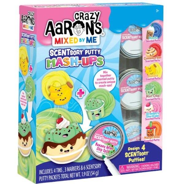 Crazy Aarons Thinking Putty Mixed By Me Kit SCENTsory Putty Mash-Ups