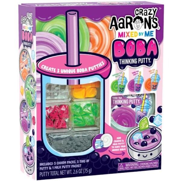 Crazy Aarons Thinking Putty Mixed By Me Kit Boba