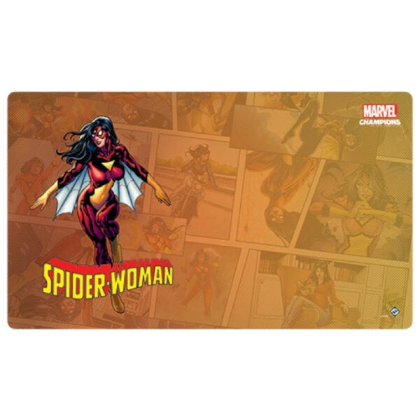 Marvel Champions Spider Woman Game Mat