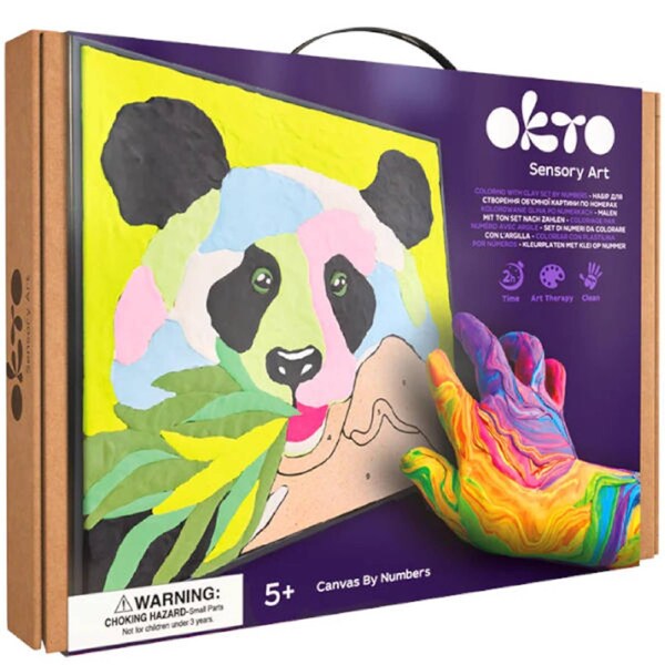 Okto Paint by Numbers with Clay Panda