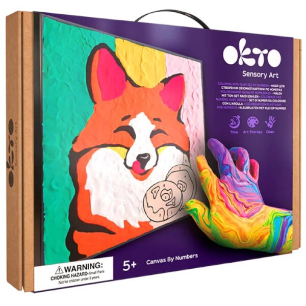 Okto Paint by Numbers with Clay Fox