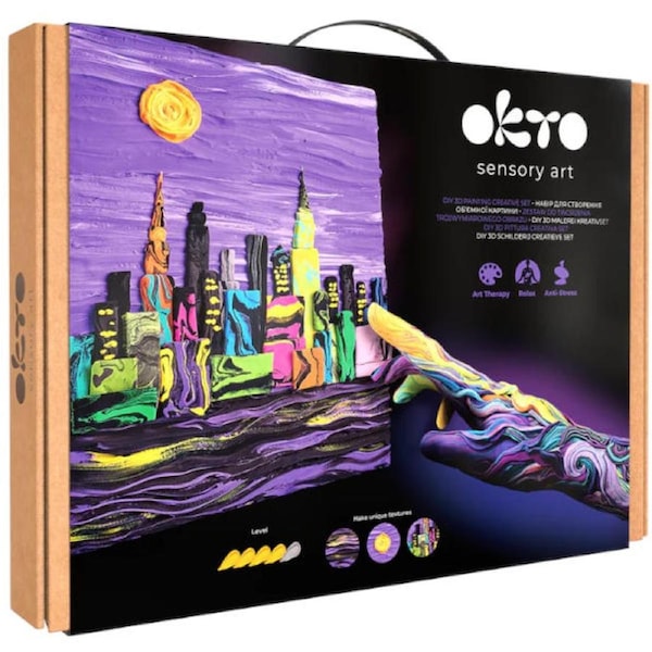 Okto Sensory Art 3D Creative Set New York Skyline