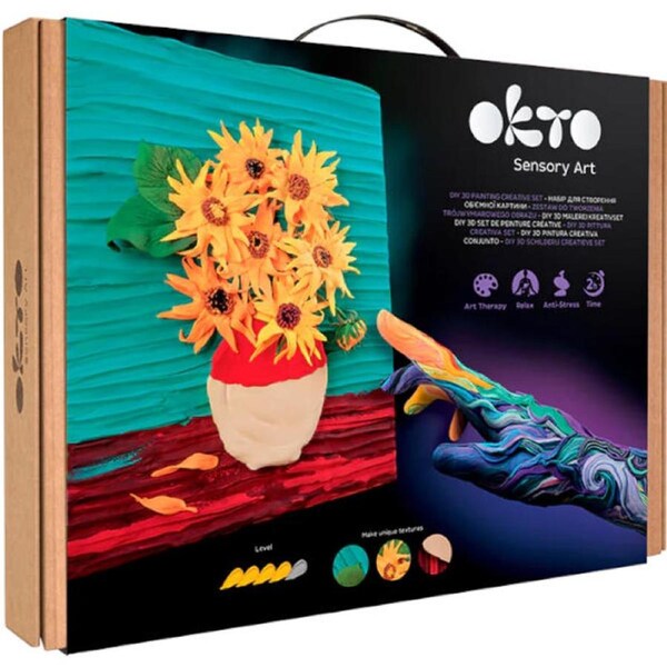 Okto Sensory Art Creative Set Sunflowers